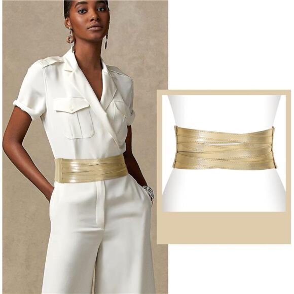 Wide Elastic Waist Belt for Women | Corset Cinch Belt - Picture 1 of 2